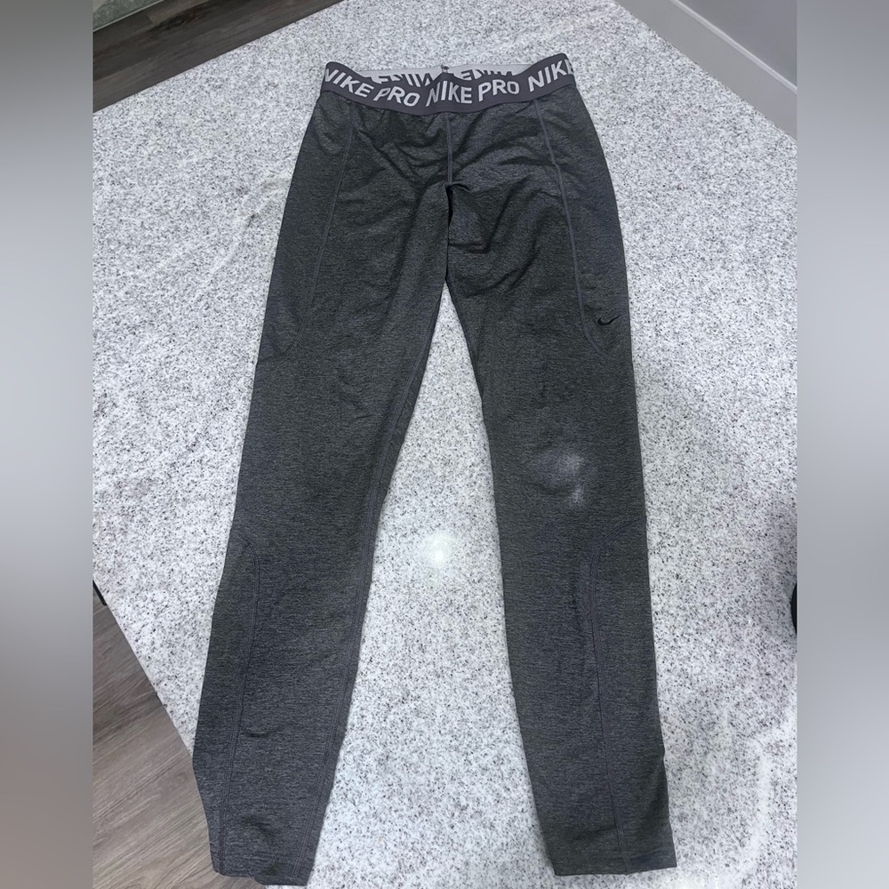 Nike Pro Charcoal Compression Pants